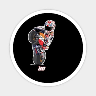 Nicky Hayden Cartoon Magnet